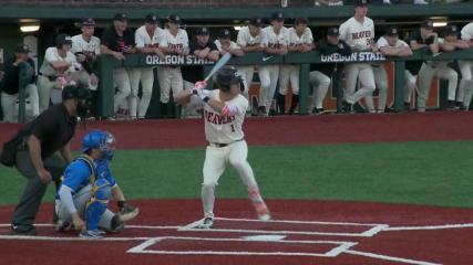 No. 8 Oregon State outlasts UCLA in slugfest to secure series