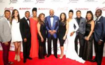 <p>The Harveys lit up the red carpet at the Steve & Marjorie Harvey Foundation Gala in Chicago in 2014.</p> <p>The couple's charitable organization promotes educational enrichment, mentoring and global service for the next generation, per the <a href="https://theharveyfoundation.org/about/" rel="nofollow noopener" target="_blank" data-ylk="slk:foundation's website.;elm:context_link;itc:0;sec:content-canvas" class="link ">foundation's website.</a></p>