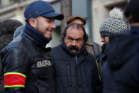 French CGT labour union leader Philippe Martinez arrives to attend a demonstration to protest against the French government's reforms in Paris, France, December 18, 2018. REUTERS/Gonzalo Fuentes