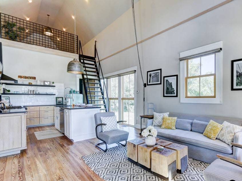 shotgun house interior