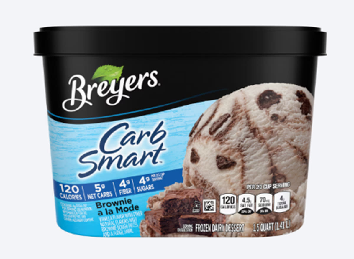 Breyers CarbSmart Brownie a la Mode