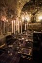 <p><span>How about dinner in <a rel="nofollow noopener" href="http://dundascastle.co.uk/" target="_blank" data-ylk="slk:this 600-year-old castle;elm:context_link;itc:0;sec:content-canvas" class="link ">this 600-year-old castle</a>? The Auld Keep – the oldest part of the castle – features a stag’s head, stone walls, candlesticks and velvet curtains all fit for Beauty and the Beast. The keep also houses its own chapel, while the castle has 17 luxury bedrooms. Doubles from £159 per night. [Photo: Dundas Castle]</span> </p>