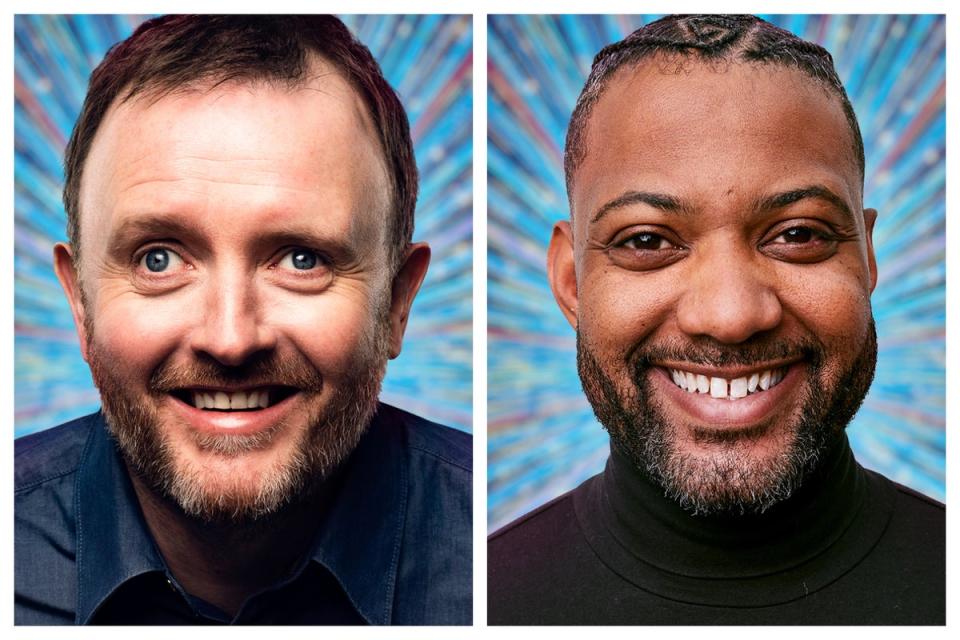 Chris McCausland and JB Gill are on this year’s series (BBC)