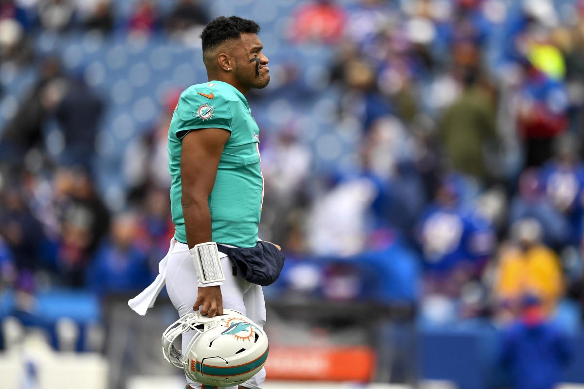 Miami Dolphins QB Tua Tagovailoa out vs. Houston Texans with finger injury, NFL News, Rankings and Statistics