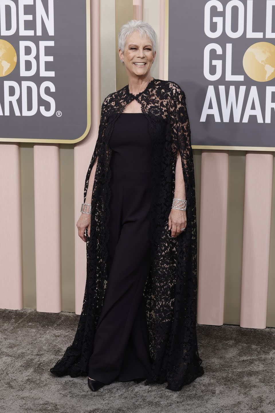 jamie lee curtis 80th annual golden globe awards arrivals