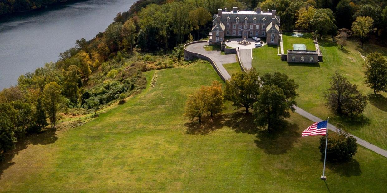 MOUNT KISCO, NY - SEPTEMBER 30 2020: President Trump's Seven Springs estate in Mount Kisco, New York, seen here Sept. 30, 2020. Johnny Milano for The Washington Post via Getty Images)