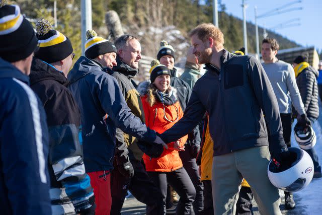 <p>Courtesy Invictus Games Vancouver Whistler 2025</p> Prince Harry at the Invictus Games Winter Training Camp in Canada on Feb. 15, 2024