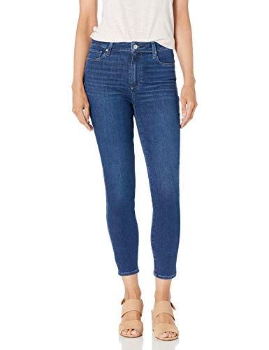 PAIGE Women's Hoxton Transcend Vintage Stretch High Rise Ultra Skinny Fit Crop Jean, MAI TAI, 27