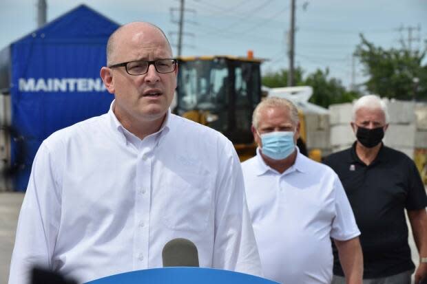 Windsor Mayor Drew Dilkens is blaming the federal government for not delivering more vaccine.