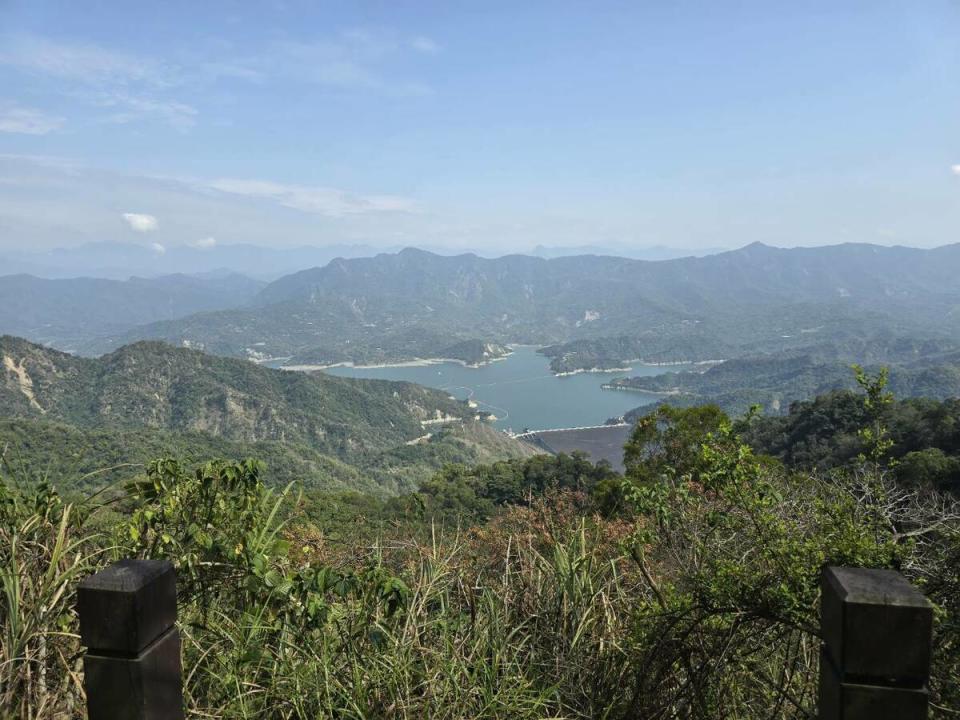 獅額山眺望曾文水庫。   圖：台南市政府觀光旅遊局／提供