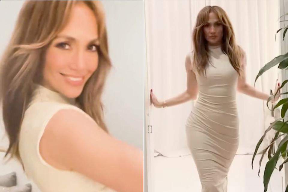 <p>Instagram/jlo</p> Jennifer Lopez before her 