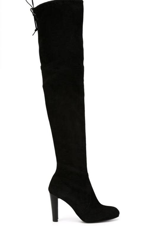 Stuart Weitzman thigh high boots. <br> <a rel="nofollow noopener" href="http://www.polyvore.com/stuart_weitzman_thigh-high_boots/thing?id=160469127" target="_blank" data-ylk="slk:Buy here;elm:context_link;itc:0;sec:content-canvas" class="link ">Buy here</a>