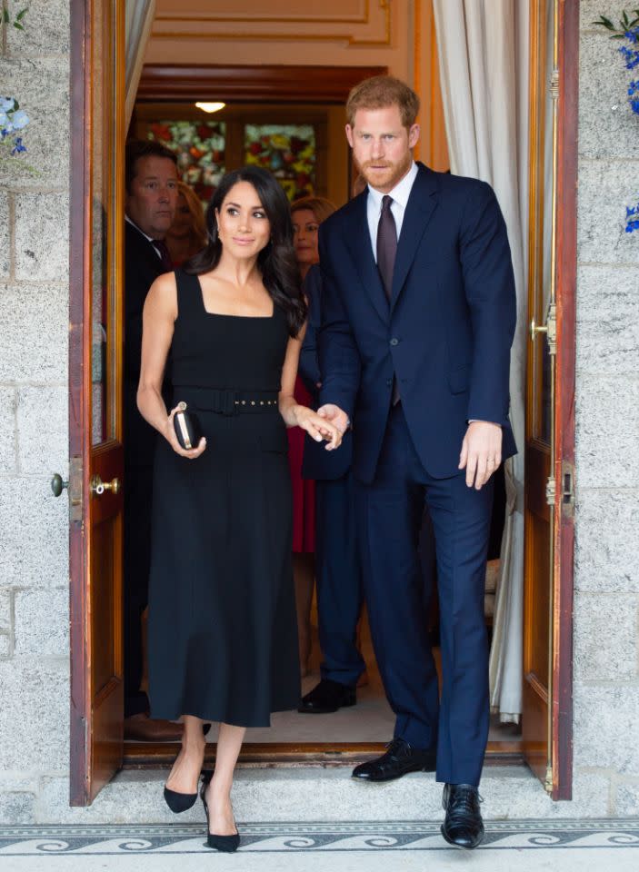 Prince Harry and Meghan Markle were on a whirlwind tour of Ireland. Photo: Getty Images