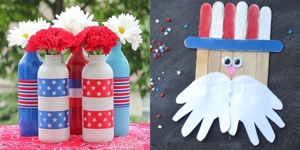 31 Creative 4th of July Crafts Adults and Kids Will Love Creating