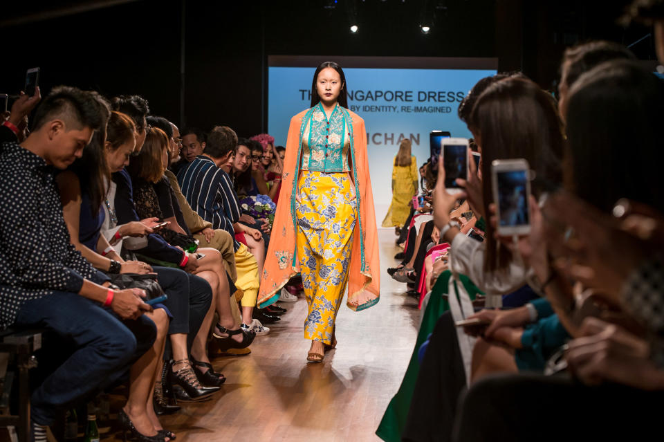 LAICHAN Spring/Summer 2018 collection at Singapore Fashion Week