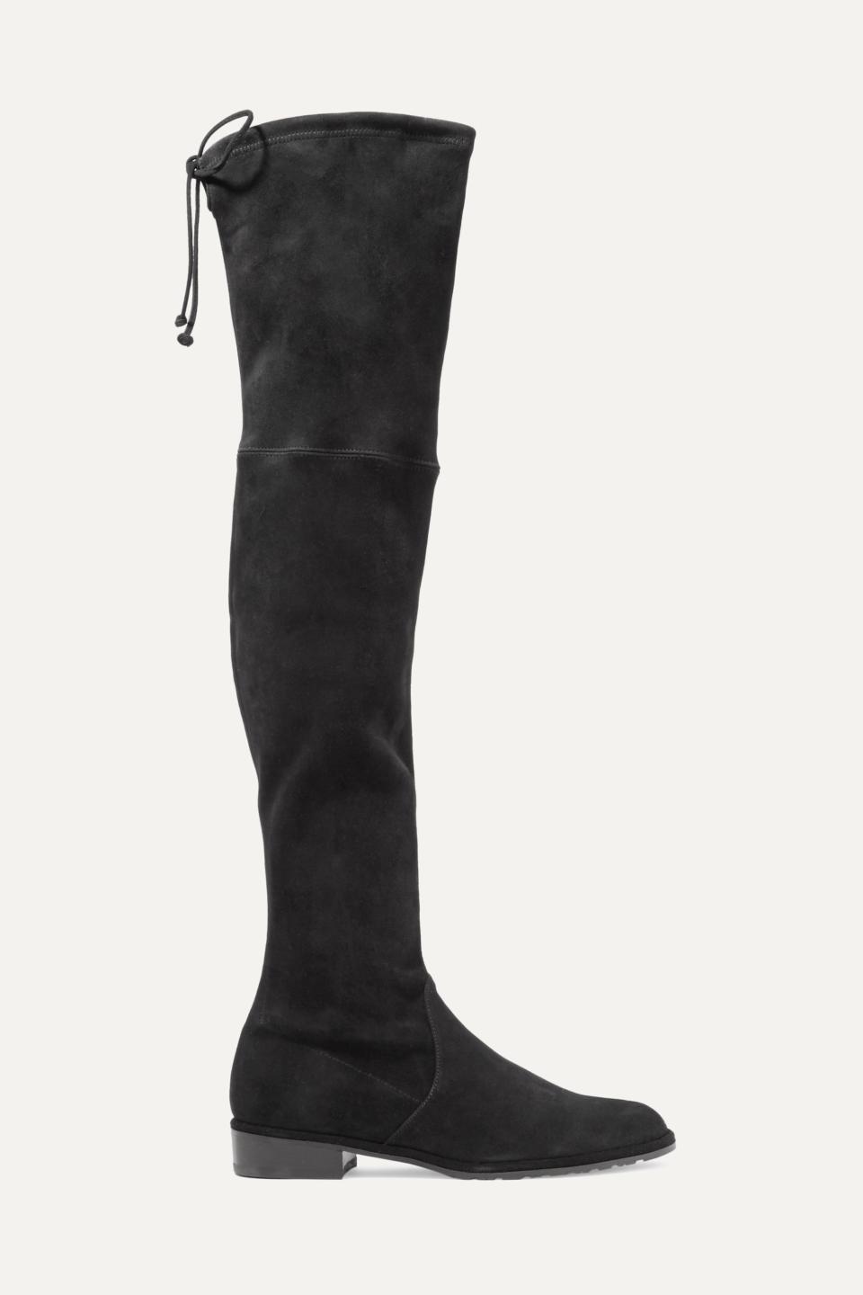 Lowland Suede Over-the-Knee Boots