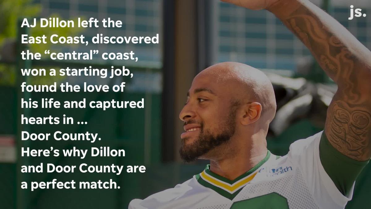 How Green Bay Packers' AJ Dillon became 'Mayor' of Door County