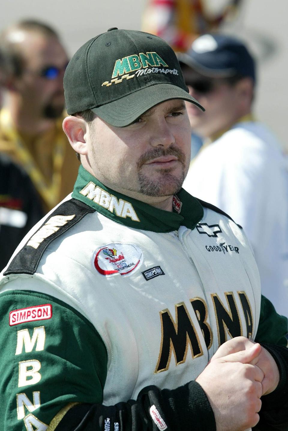 4 Oct 2003: Coy Gibbs during the Busch Series Mr. Goodcents 300 race Oct 4, 2003 at Kansas Speedway in Kansas City, Kansas. (Photo by Albert Dickson/Sporting News via Getty Images via Getty Images)