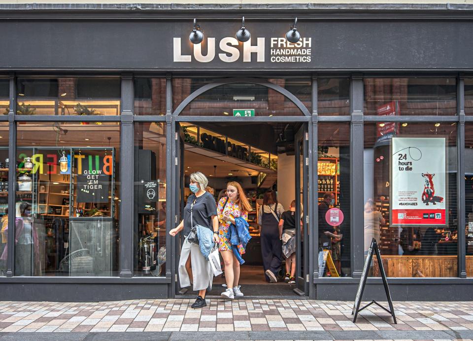 Lush store Belfast