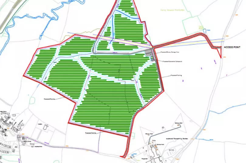 Plans for new solar farm north of Tropiquaria Zoo near Washford