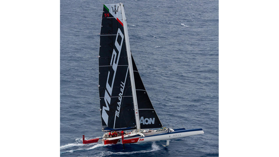 Robb Report sails on the Maserati Multi70 trimaran, an offshore racing machine that contains technology from the Italian automaker.