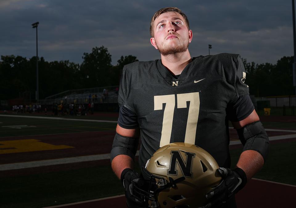 Noblesville's Ransom McDermott poses for a photo Wednesday, July 26, 2023, at Brebeuf Jesuit Preparatory School in Indianapolis.  