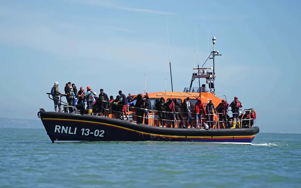 More than 25,000 asylum seekers have arrived in Britain via small boats since Rishi Sunak became Prime Minister