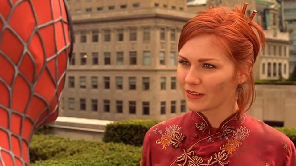 Kirsten Dunst as Mary-Jane Watson in Spider-Man