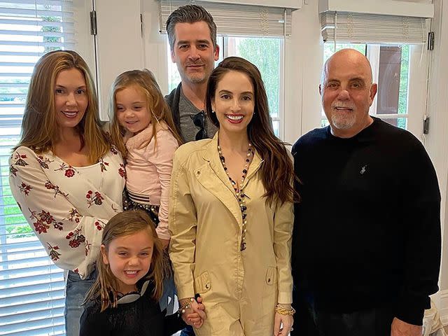 Billy Joel Instagram Billy Joel with his wife Alexis Roderick and his daughters Alexa, Della and Remy, plus Alexa's fiancé Ryan Gleason