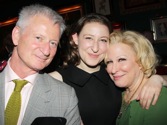 Bruce Glikas/FilmMagic Bette Midler and her husband Martin Von Haselberg with their daughter Sophie von Haselberg attend a Broadway event at The Russian Tea Room in April 2013 in New York City.