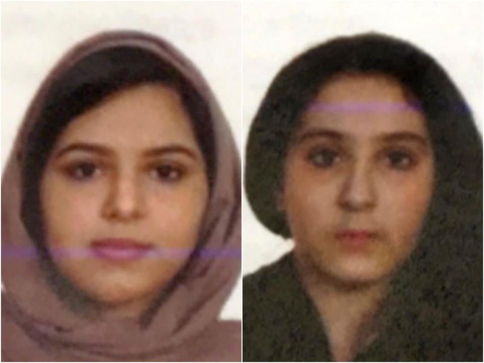 Deaths of Saudi sisters found bound together in New York's Hudson River ruled to be suicide