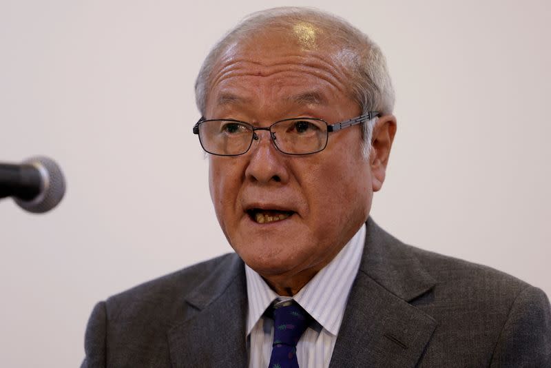 FILE PHOTO: Japanese Finance Minister Shunichi Suzuki