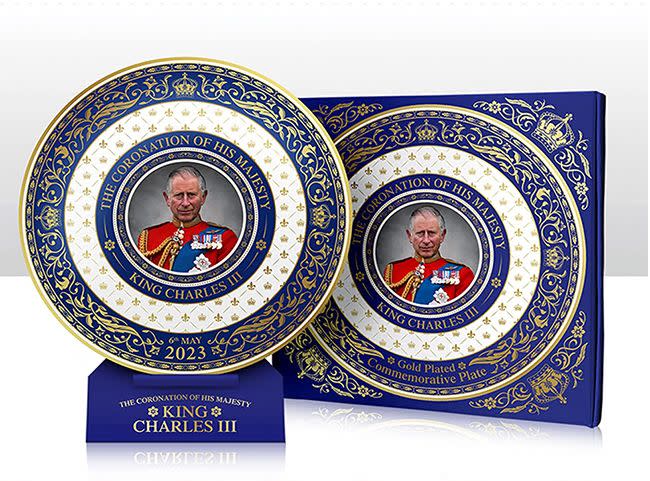 king charles coronation plate 