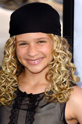 Jenna Boyd at the Hollywood premiere of Warner Bros. Pictures' The Sisterhood of the Traveling Pants