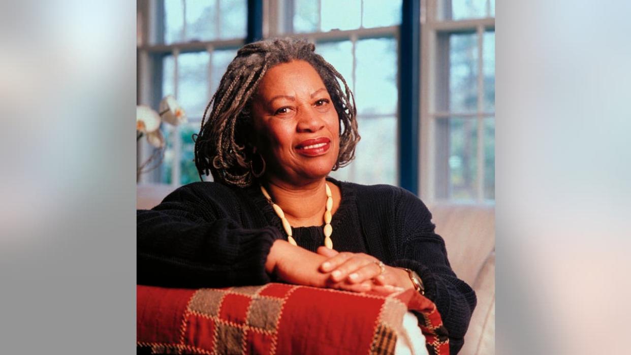 <div>Author Toni Morrison at home. (Photo by James Keyser/Getty Images)</div>