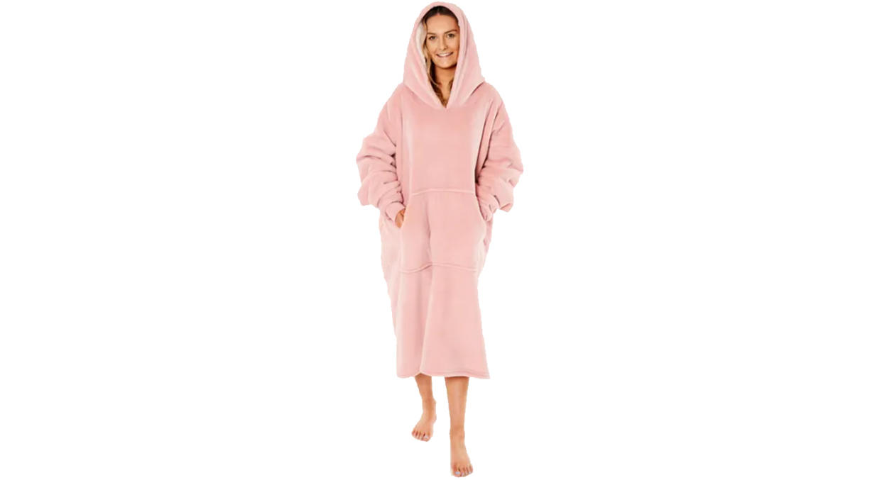 This Dunelm hoodie is available in pink, black, grey, navy and silver.