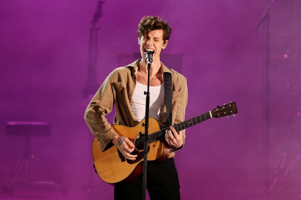 Shawn Mendes performs onstage during the 8th annual 