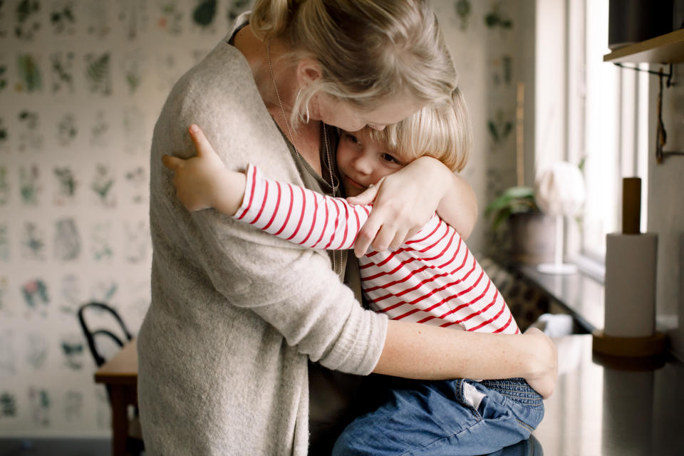 Children pick up on your mood. (Getty Images)