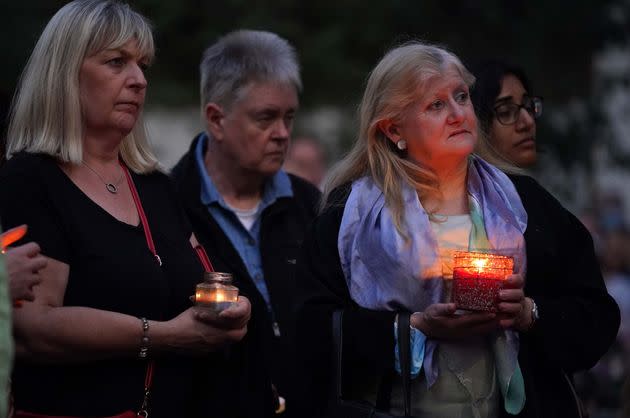 <strong>The body of the 28-year-old school teacher was found near the OneSpace community centre.</strong> (Photo: Jonathan BradyPA)