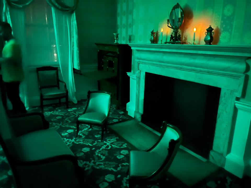 The parlor at Morris-Jumel Mansion.