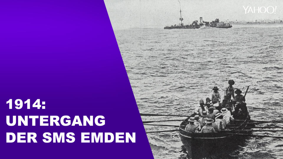 <p>Das Kriegsschiff der Kaiserlichen Marine versenkte im Ersten Weltkrieg feindliche Schiffe im Indischen Ozean. Es sank bei einem Gefecht vor den Kokosinseln. (Bild: Getty Images) </p>