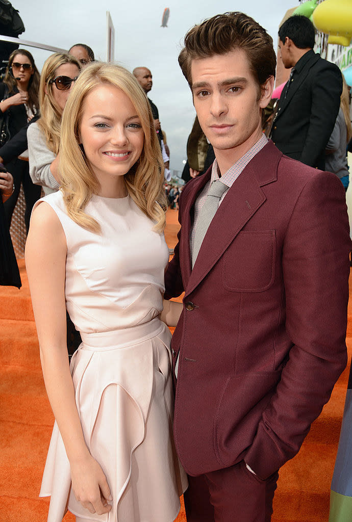 Emma Stone and Andrew Garfield