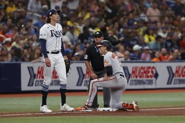 Rays tie Orioles atop AL East with latest win