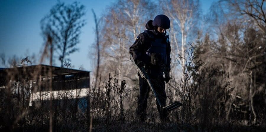 Demining of Ukrainian territories