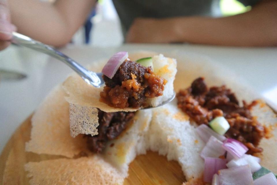 appam aunty - satay combination