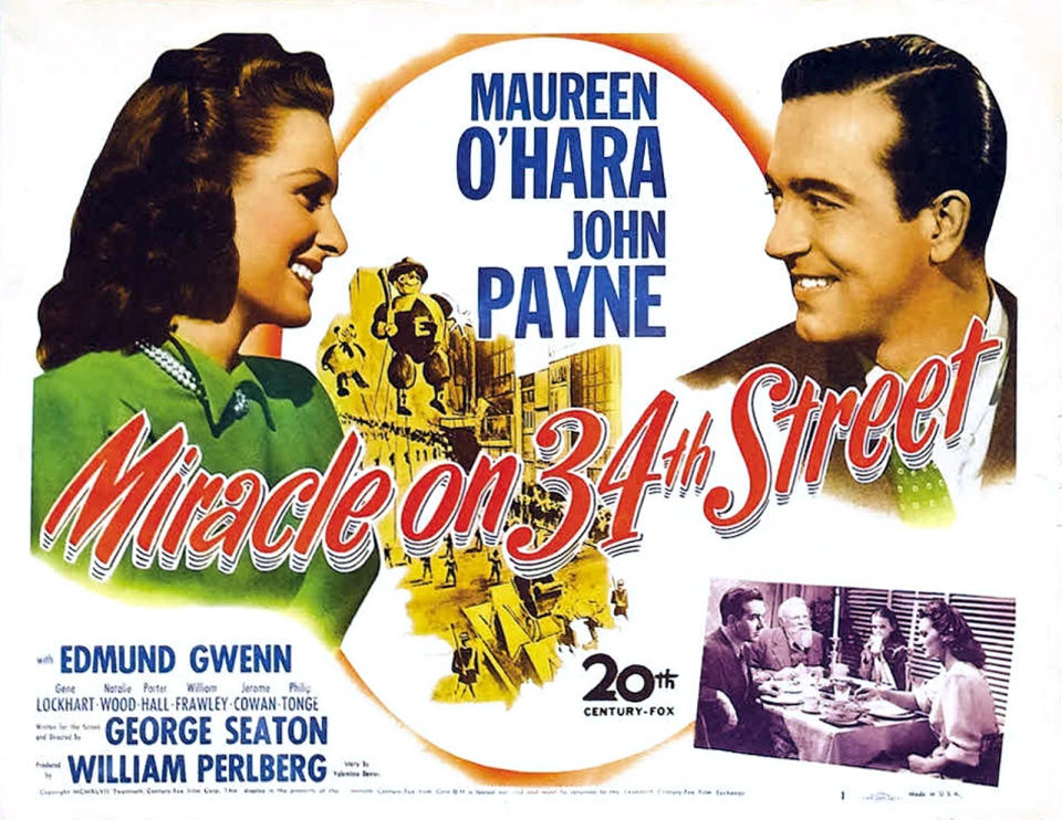 Miracle on 34th Street movie poster