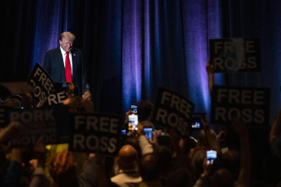 Trump furiously jeered as he taunts Libertarians for winning ‘3’ in