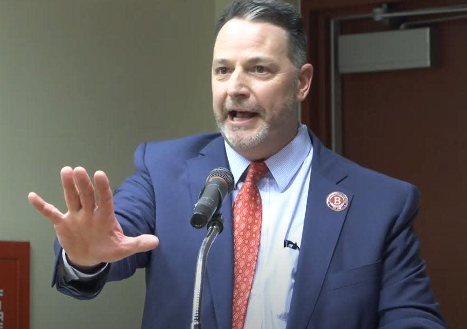 Superintendent of Brockton Public Schools Mike Thomas made a fiery and emotional speech at the School Committee meeting on Tuesday, Feb. 27, 2024.