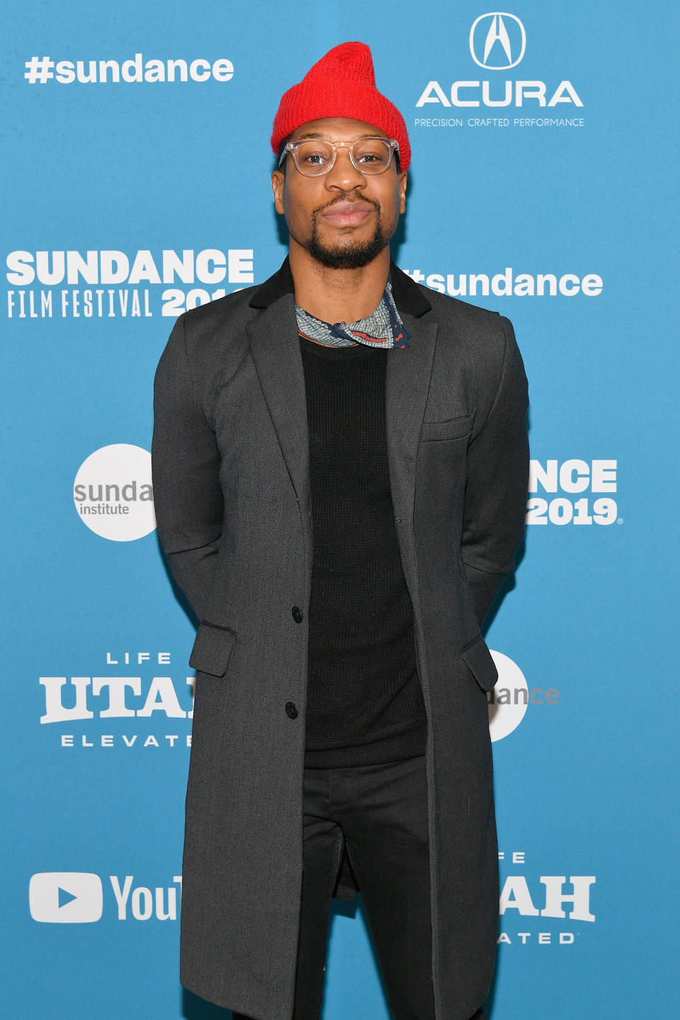 Jonathan Majors at the premiere of The Last Black Man in San Francisco