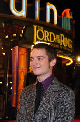 Elijah Wood at the LA premiere of New Line's The Lord of the Rings: The Return of The King